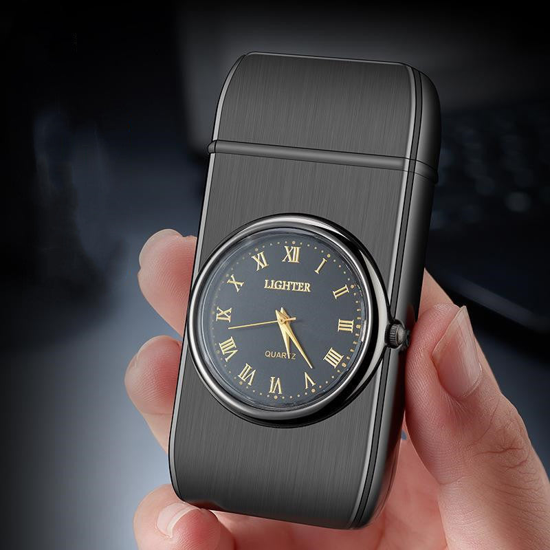 New Watch With Light Inflatable Windproof Torch Lighter